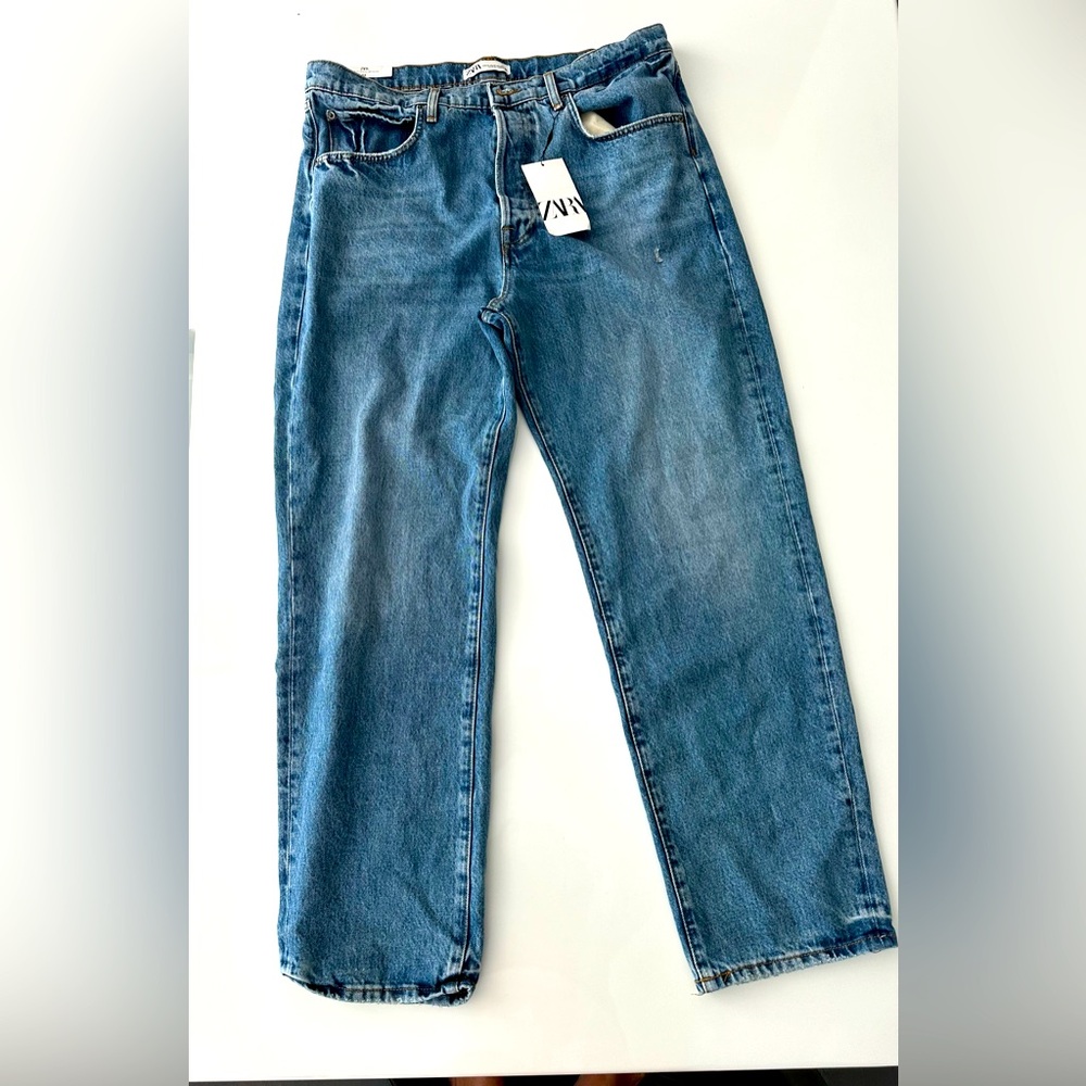 Zara jeans The Relaxed Fit size 12